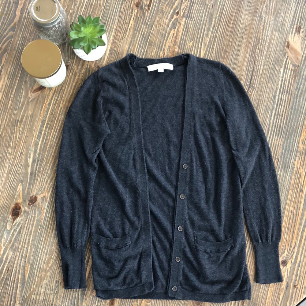 Loft Gray Cardigan
